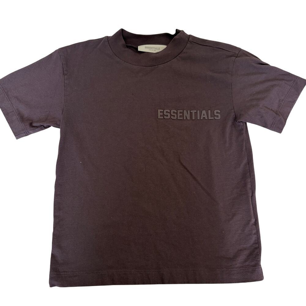 Fear Of God Essentials T Shirt Brown Taupe Small